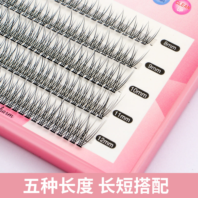 【NEW】DNIADLA Mixed Segmenled Eyelashes 1box -4 styles