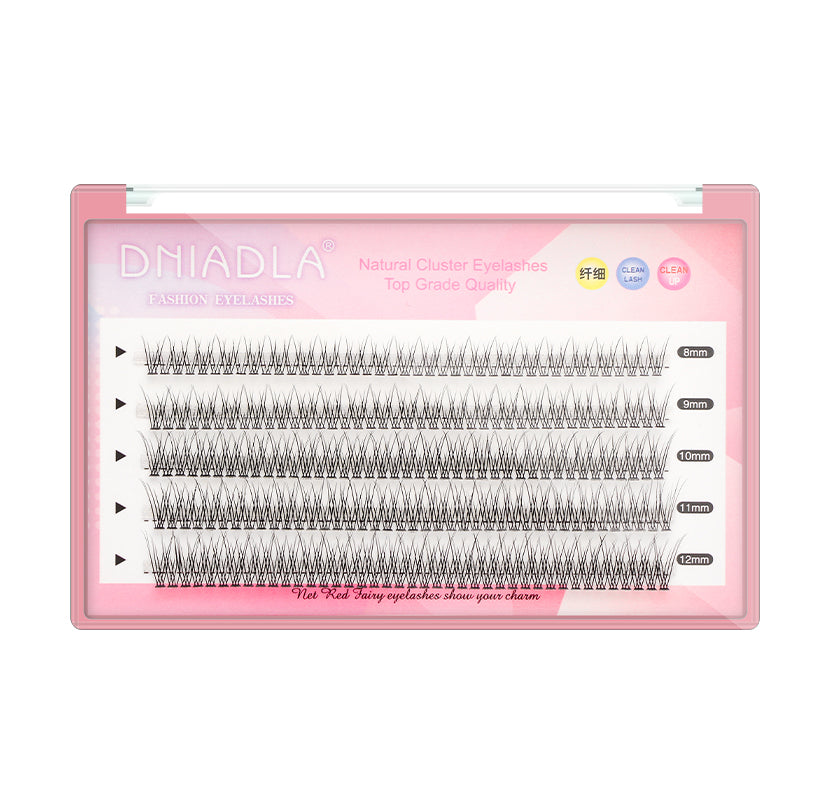 【NEW】DNIADLA Mixed Segmenled Eyelashes 1box -4 styles