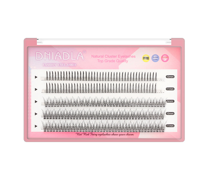 【NEW】DNIADLA Mixed Segmenled Eyelashes 1box -4 styles